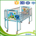 luxurious castor and rectangular headboard hospital Pediatric beds